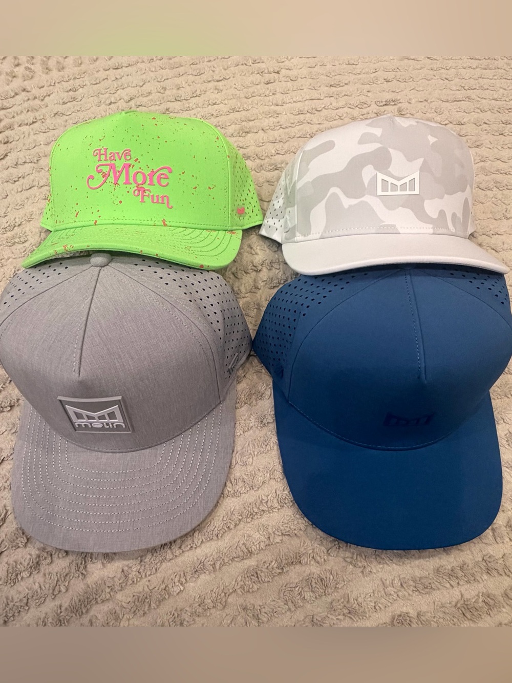 Melin Odyssey  Classic  4 Hat Bundle New